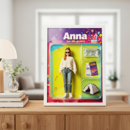 Dein Figurio – Als Kunstdruck im Bilderrahmen