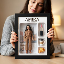 Dein Figurio – Als Kunstdruck im Bilderrahmen