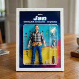 Dein Figurio – Als Kunstdruck im Bilderrahmen